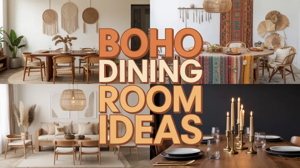 Boho Dining Room Ideas