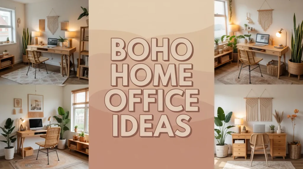 Boho Home Office Ideas
