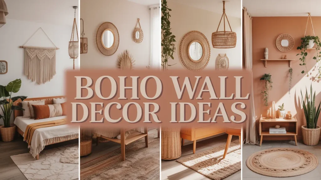 Boho Wall Decor Ideas