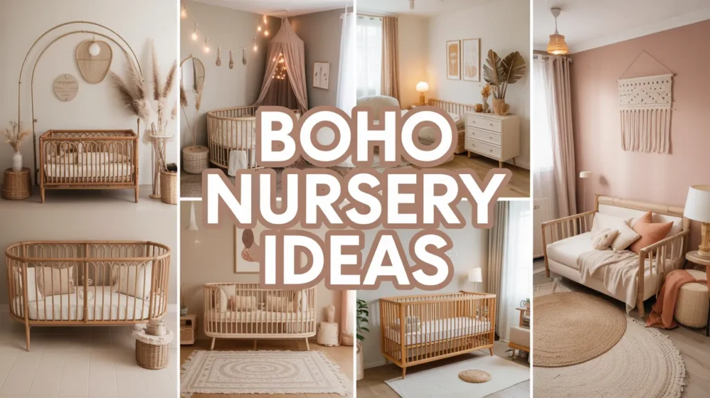 Boho nursery ideas