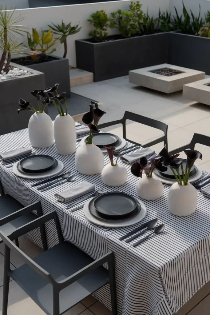 Bold Black and White Contrast