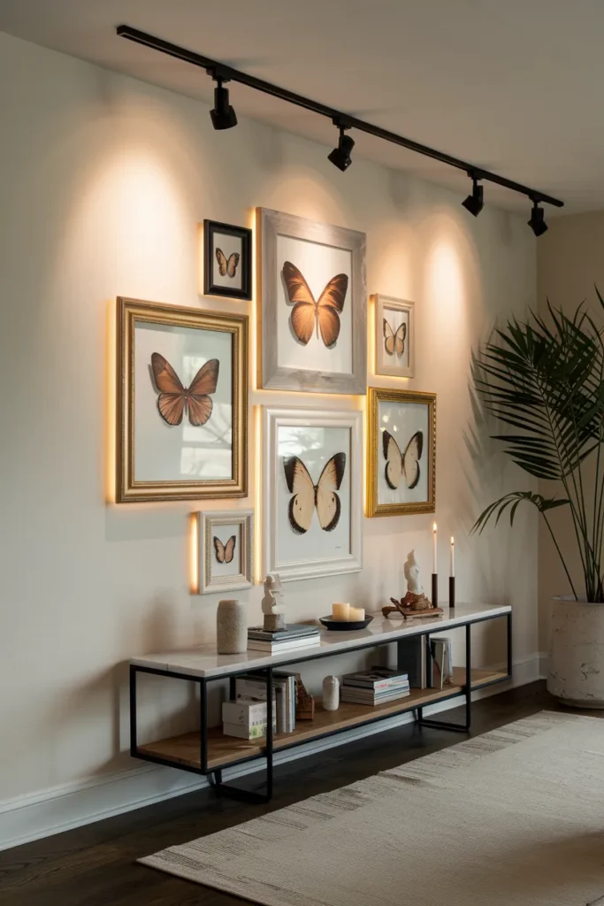 Butterfly Gallery Wall