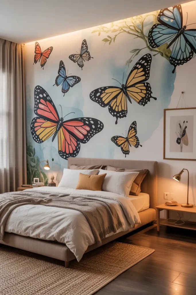 Butterfly Wall Mural