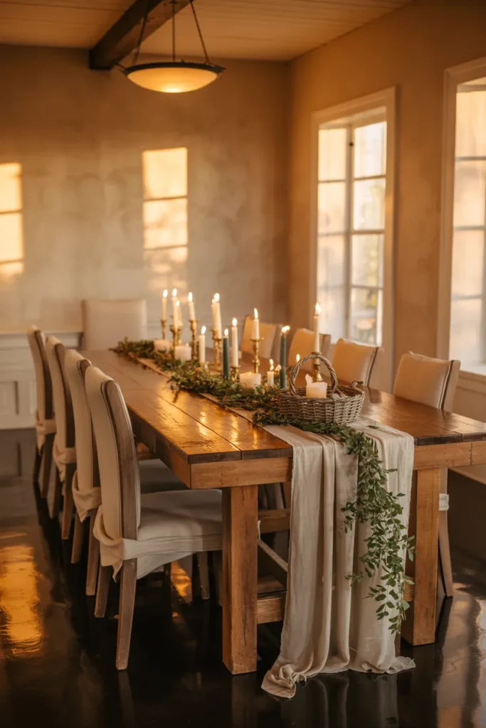 Candlelit Evenings and Farmhouse Glow