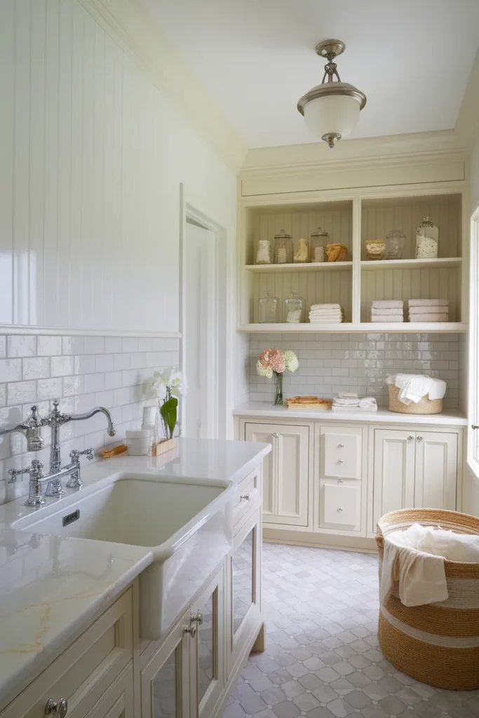 Ceramic Sink with Classic Elegance