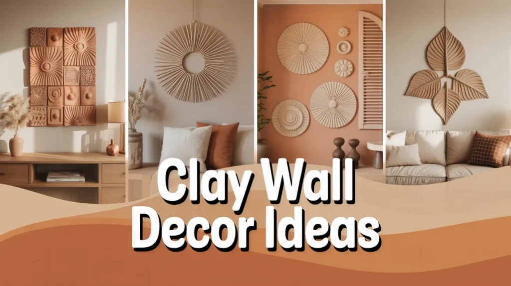 19 Clay Wall Decor Ideas That Instantly Make Any Room Feel Warmer and More Alive 11 Clay Wall Decor Ideas