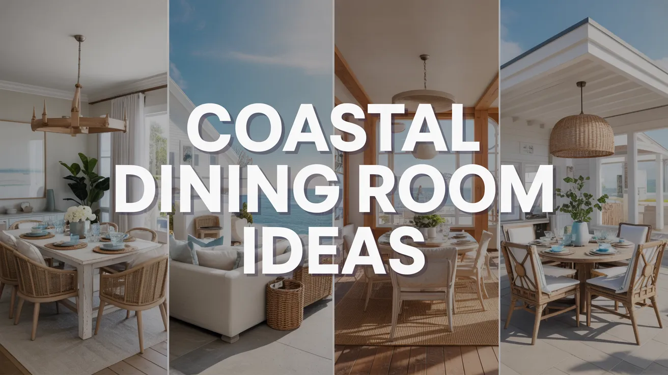 30 Coastal Dining Room Ideas That Bring the Beach Straight Into Your Home 1 Coastal Dining Room Ideas