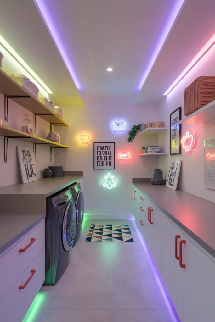 Colored Accent Lighting for Personality