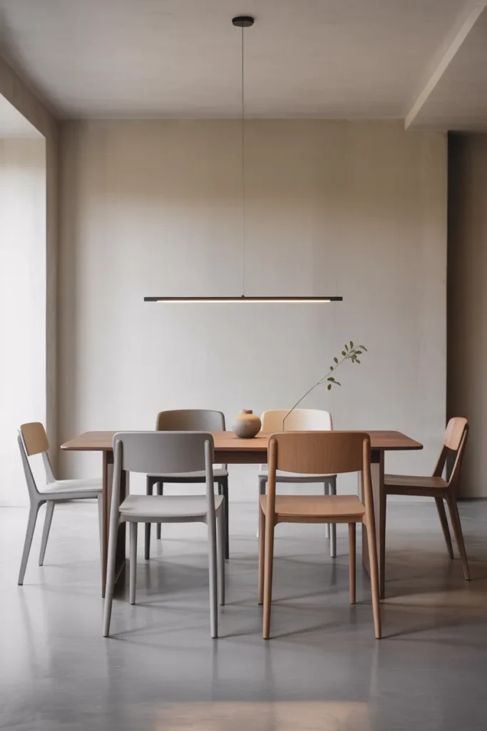 Contemporary Minimalist Dining Chairs