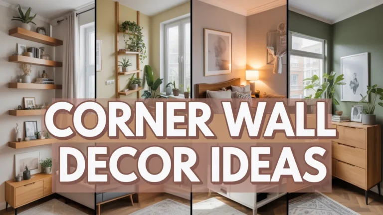 Corner Wall Decor Ideas