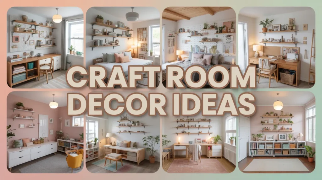 Craft Room Decor Ideas