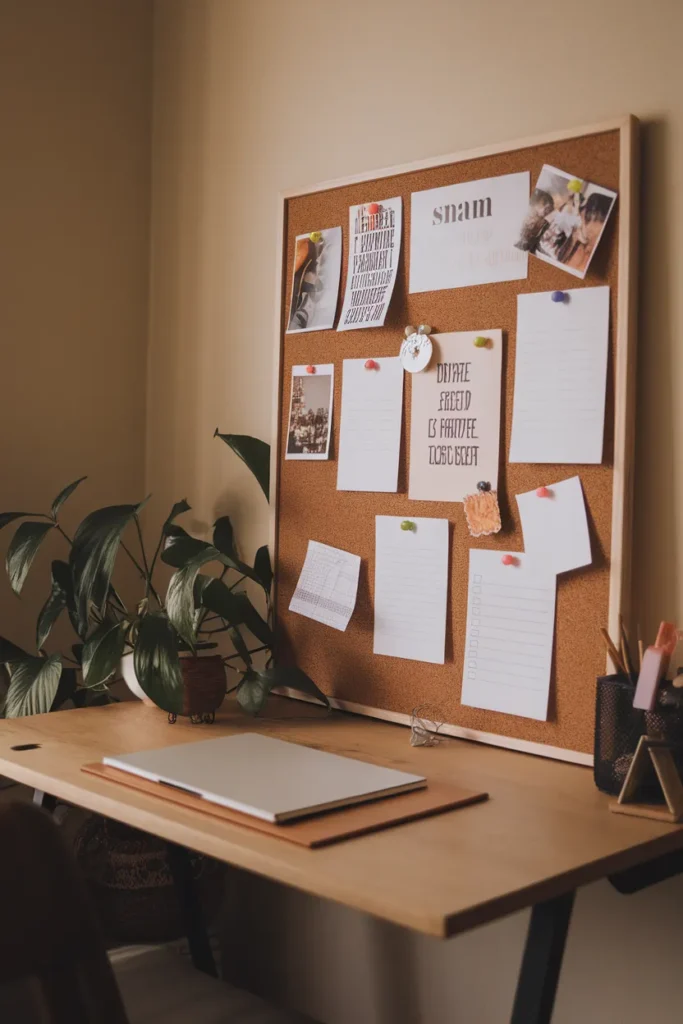 DIY Corkboard or Magnetic Board