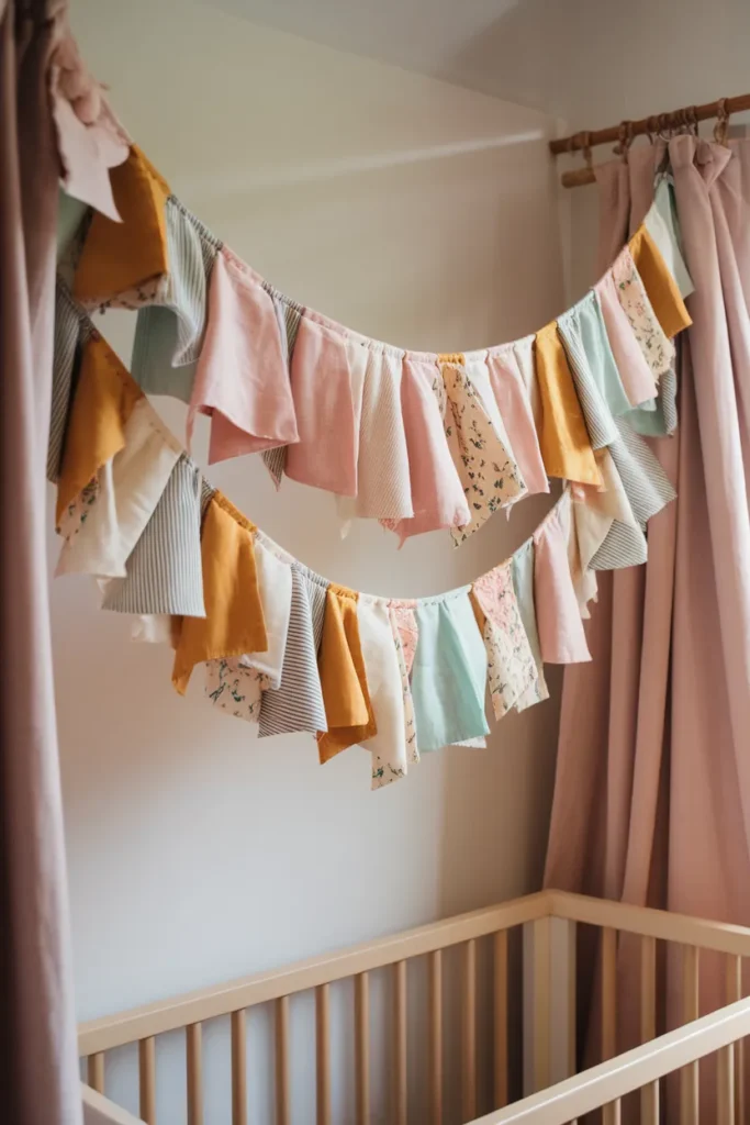 DIY Fabric Bunting for a Cheerful Touch