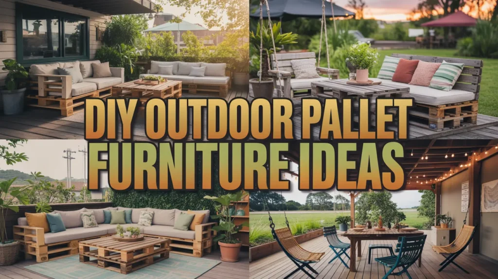 DIY Outdoor Pallet Furniture Ideas