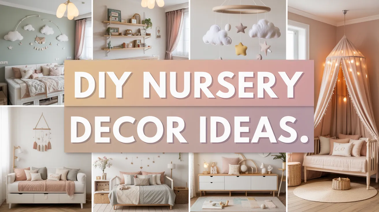 DIY nursery decor ideas