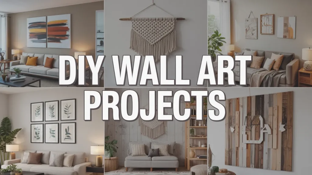 These 15 DIY Wall Art Projects Will Make Guests Think You’re an Artist 9 DIY wall art