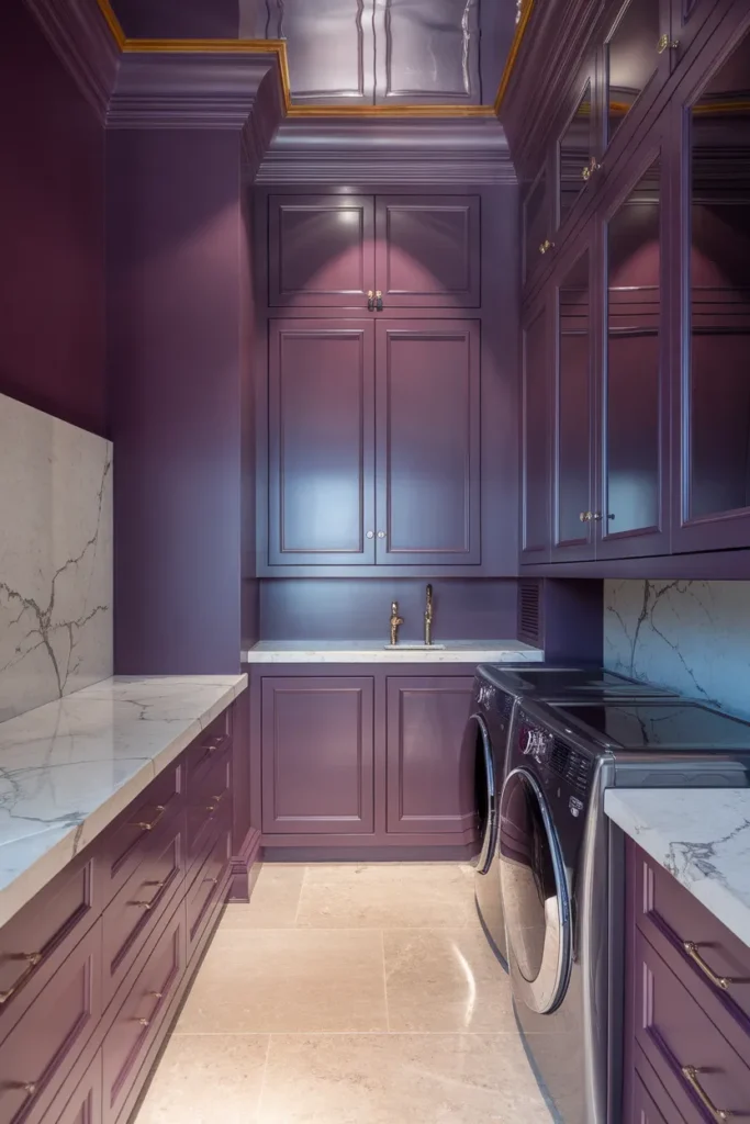 Deep Plum Sophistication