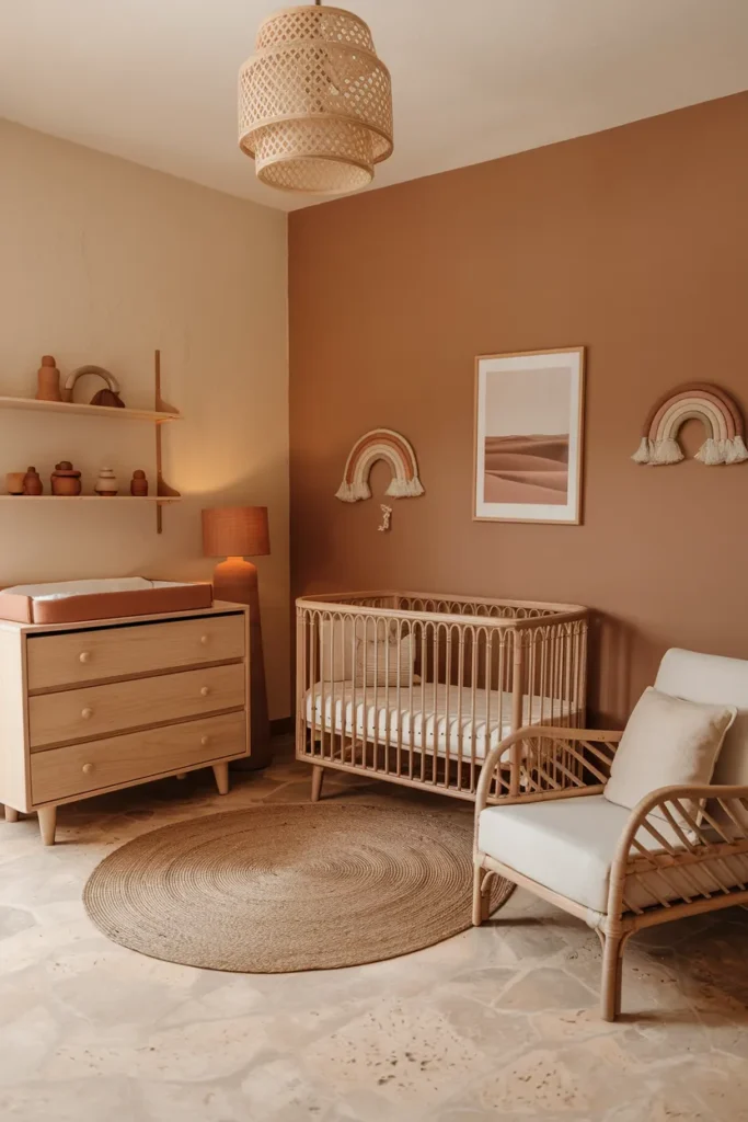 Desert-Inspired Boho Nursery