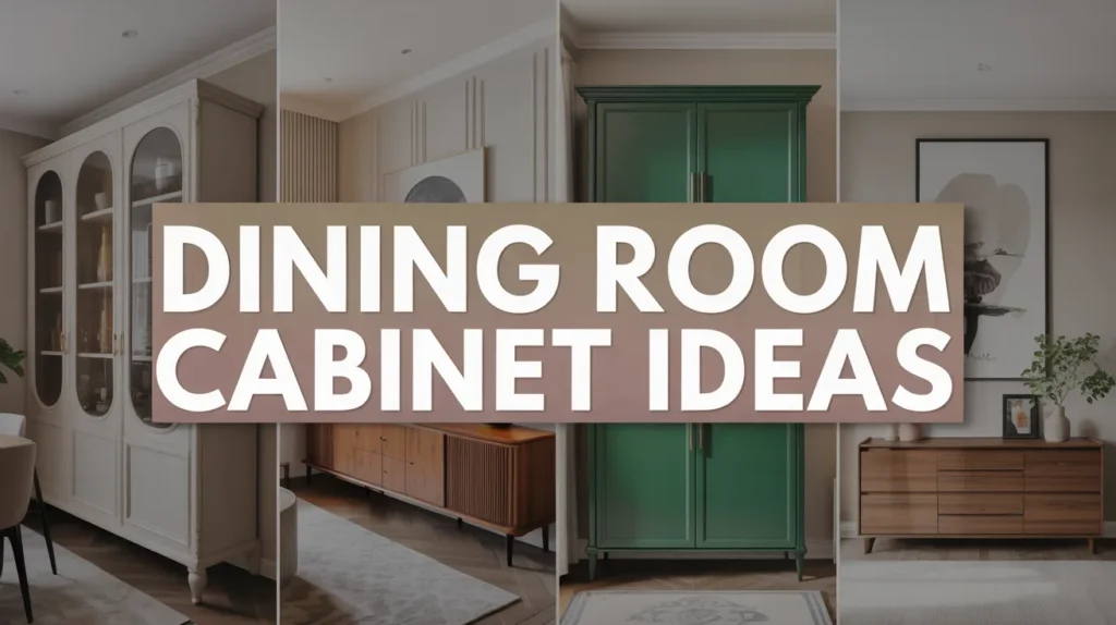 24 Dining Room Cabinet Ideas That Add Style, Storage, And Serious Charm 8 Dining Room Cabinet Ideas