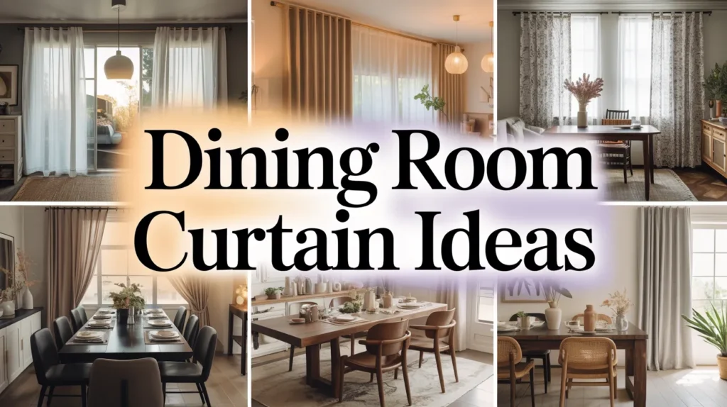 Dining Room Curtain Ideas