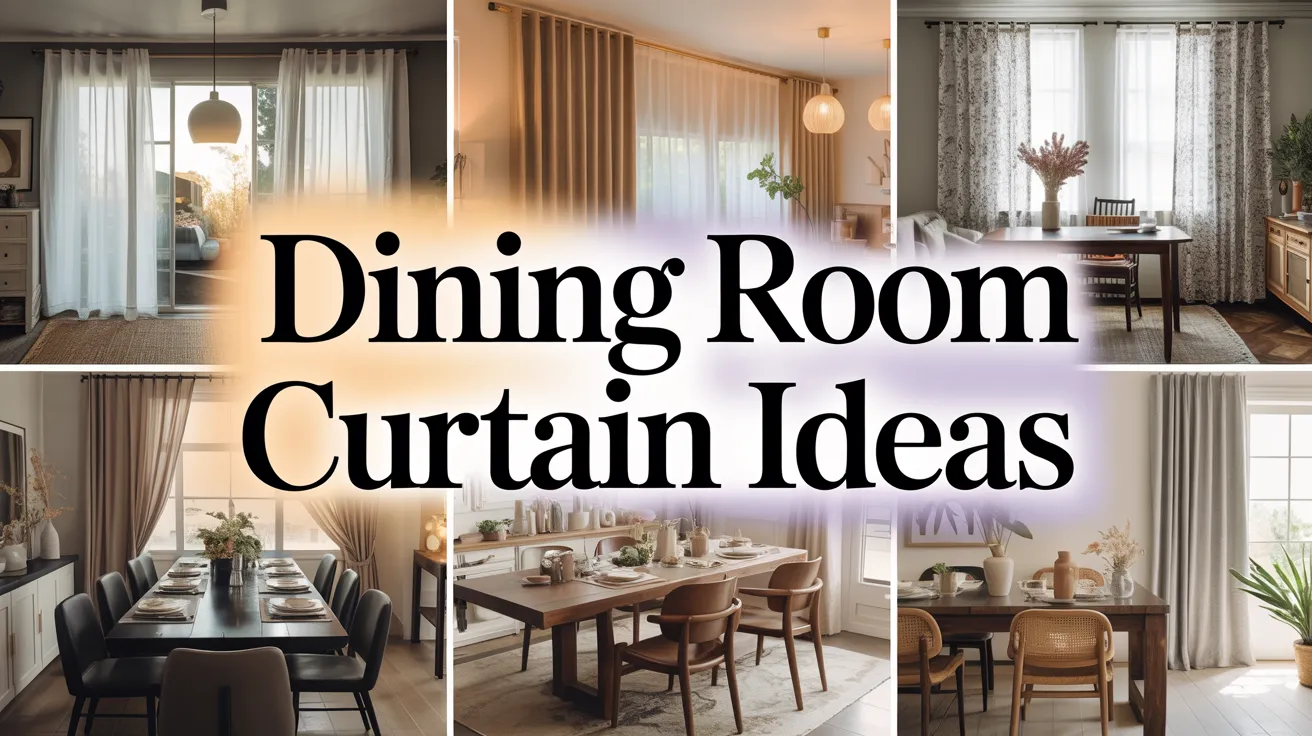 Dining Room Curtain Ideas