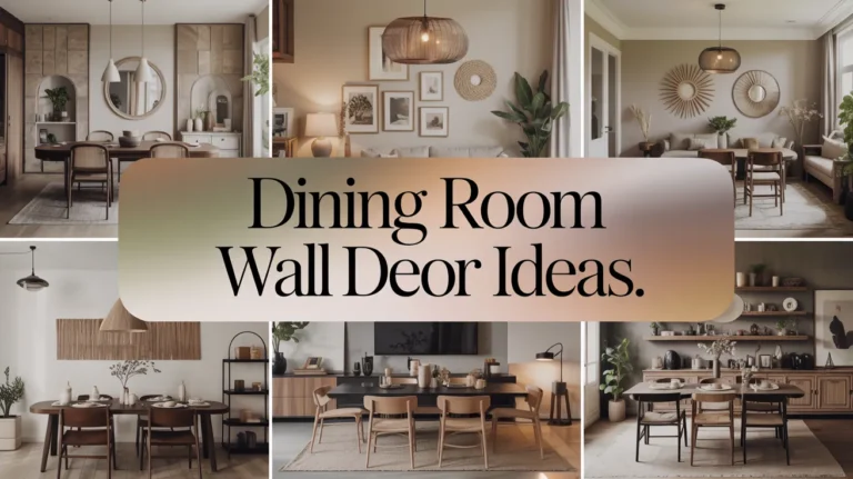 Dining Room Wall Decor Ideas