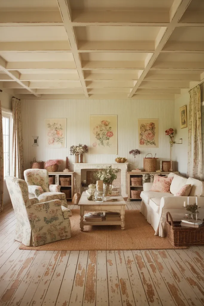 Distressed Vintage Cottage Look