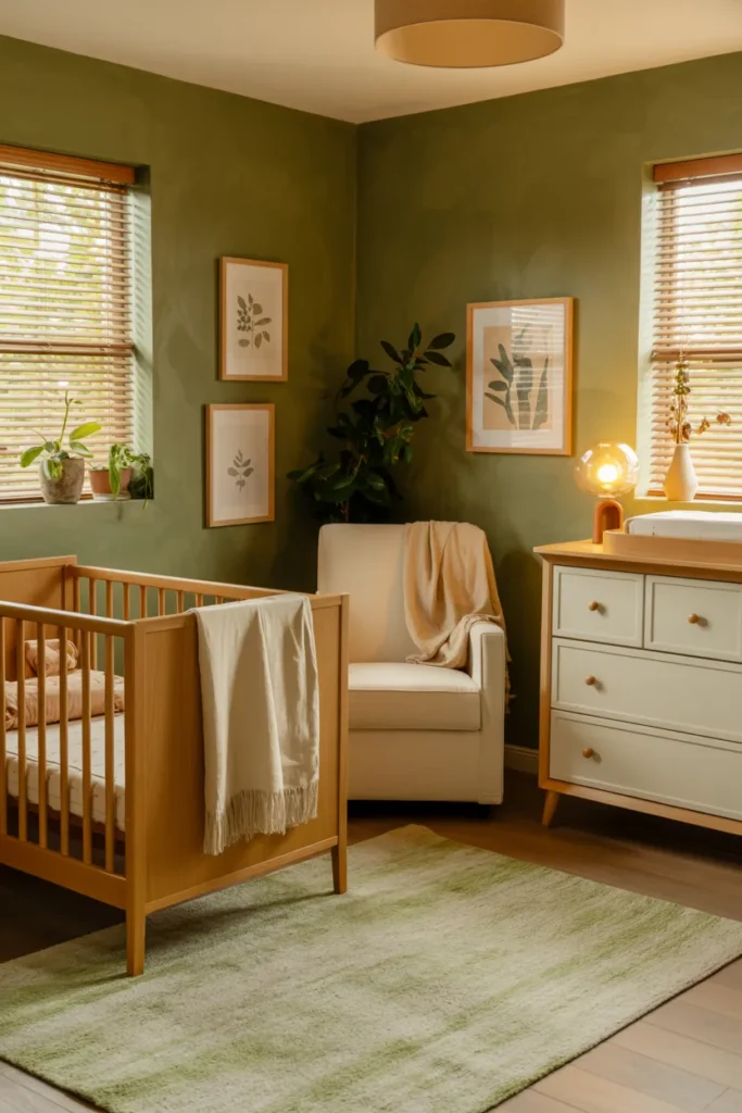 Dusty Olive for an Earth Grounded Mood