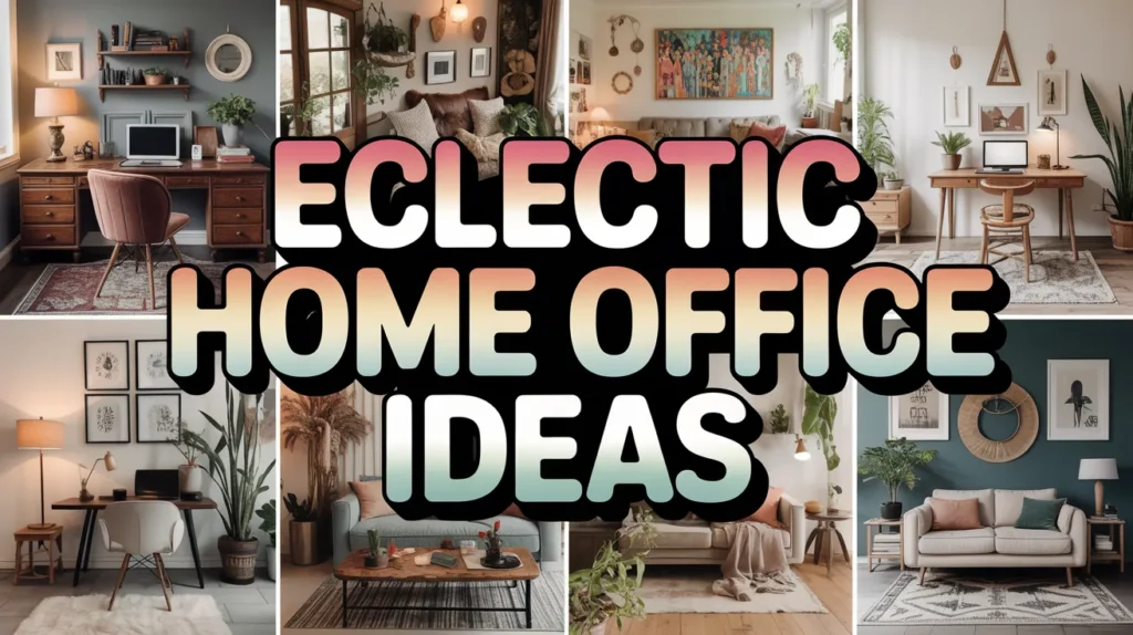 Eclectic Home Office Ideas