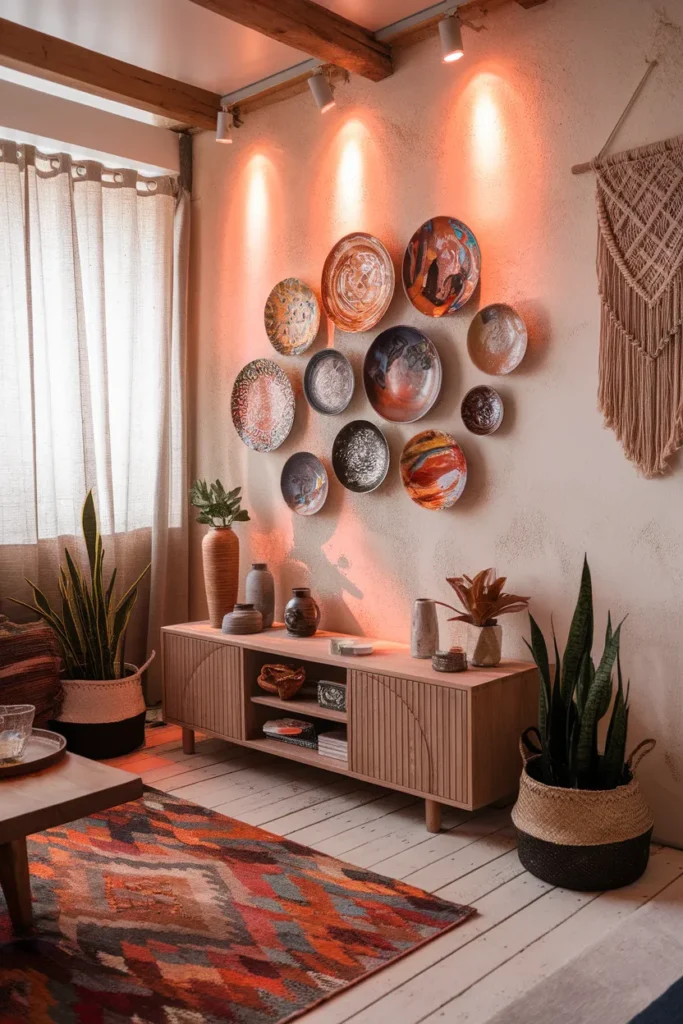 Eclectic Mix and Match Wall