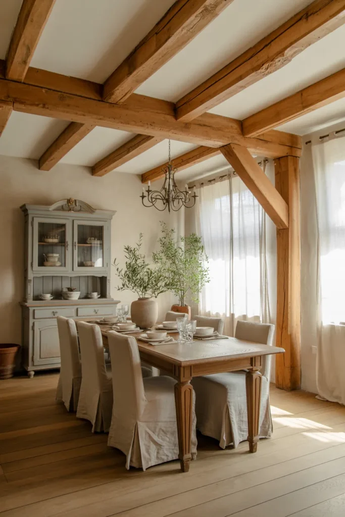 Exposed Ceiling Beams