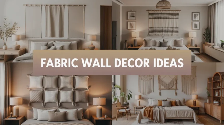 Fabric Wall Decor Ideas