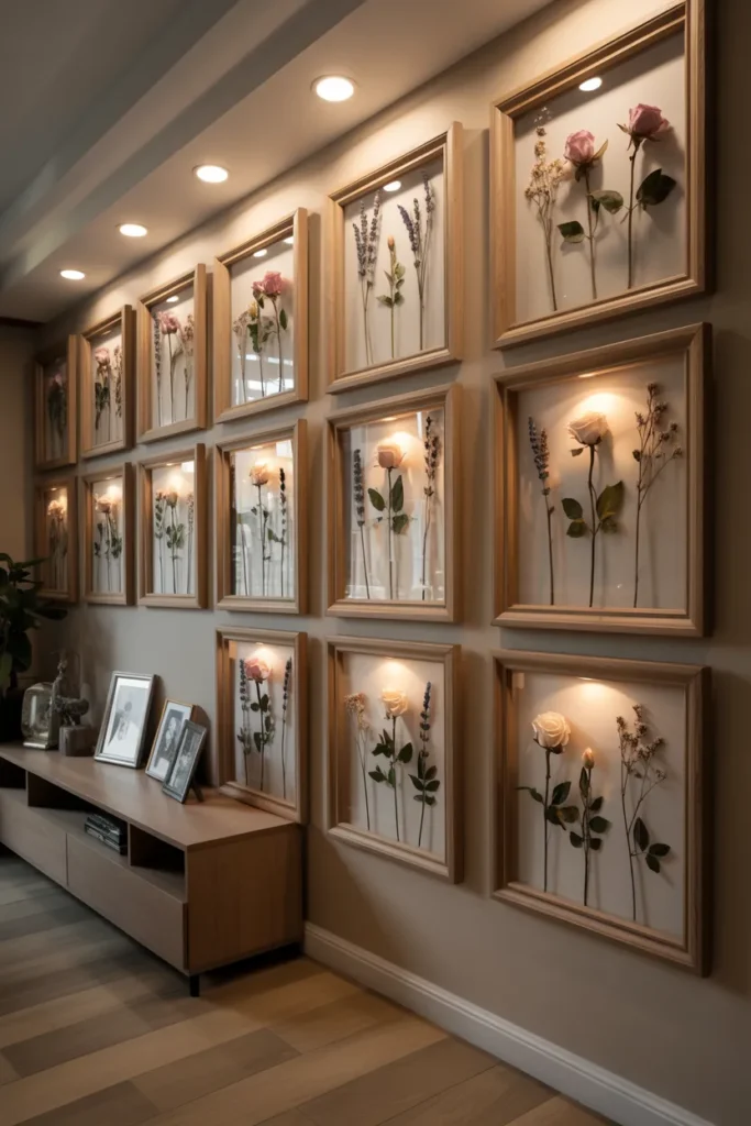 Flower Shadow Box Display