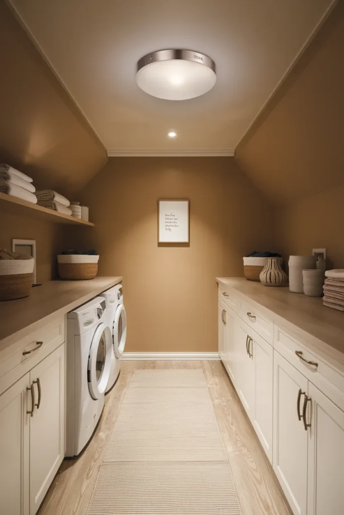 Flush Dome Lights with Frosted Glass