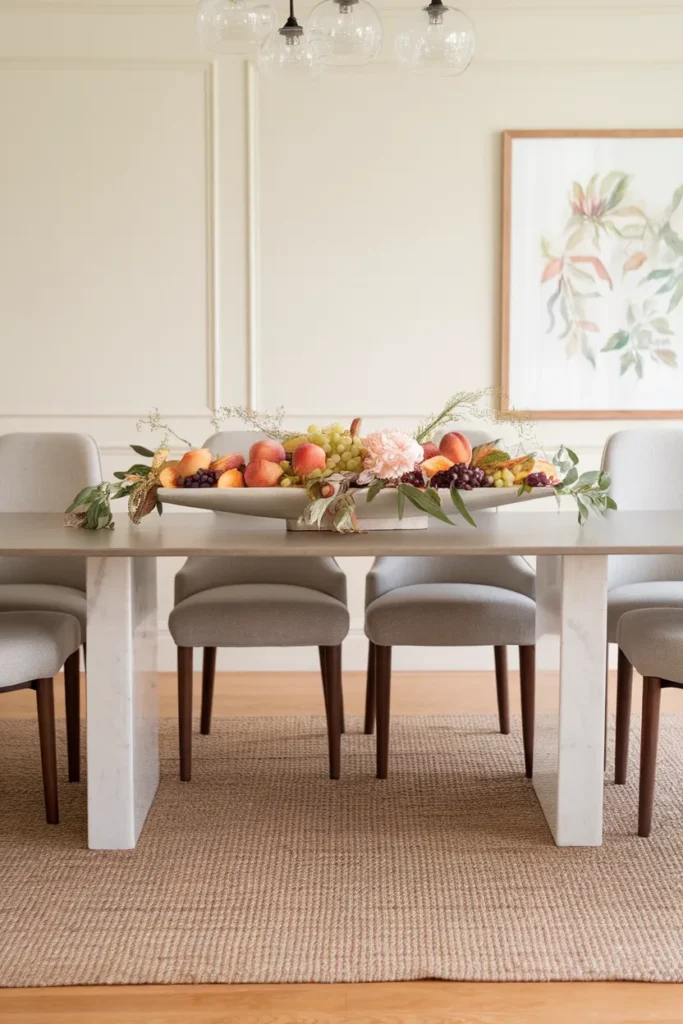 Fruit and Floral Fusion Centerpiece