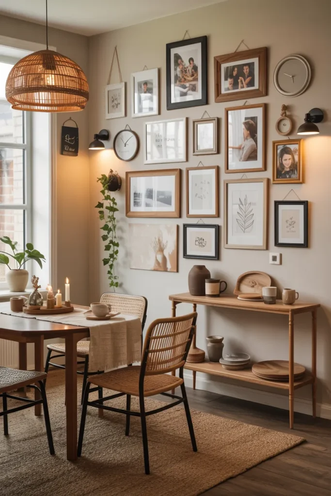 Gallery Wall With Personal Charm