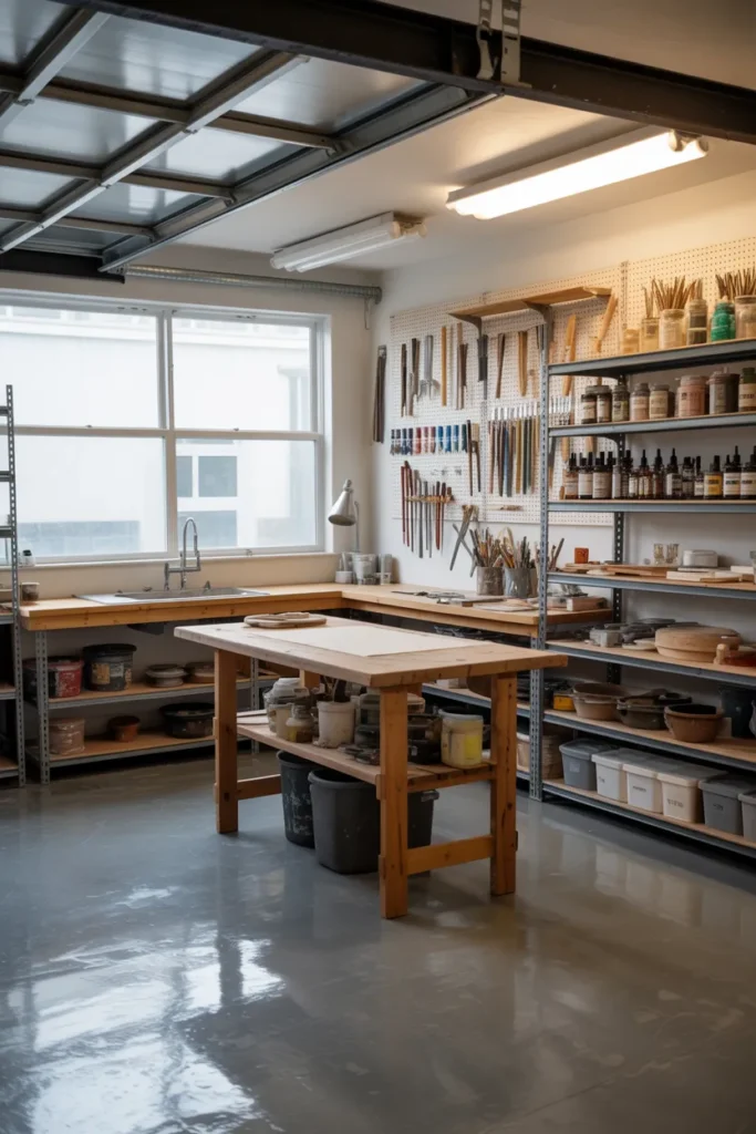 Garage to Mixed Media Lab