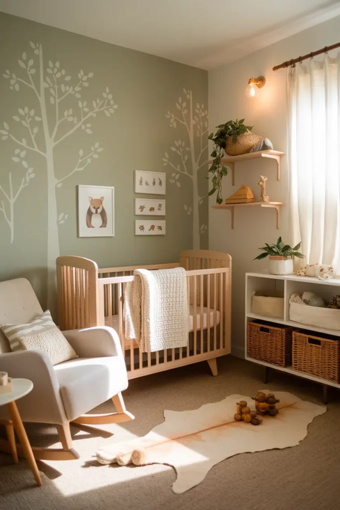 Gender Neutral Woodland Theme