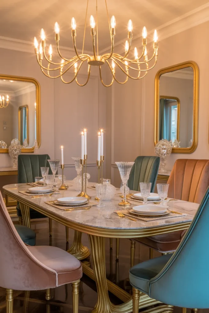 Glamorous Gold Accent