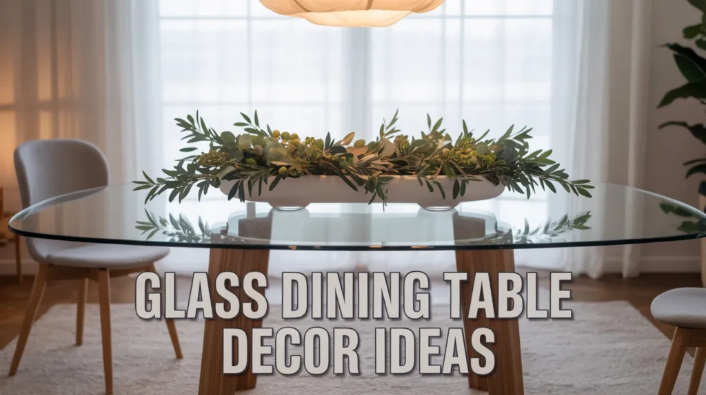 Glass Dining Table Decor Ideas That Transform Any Dining Room In Minutes 7 Glass Dining Table Decor Ideas