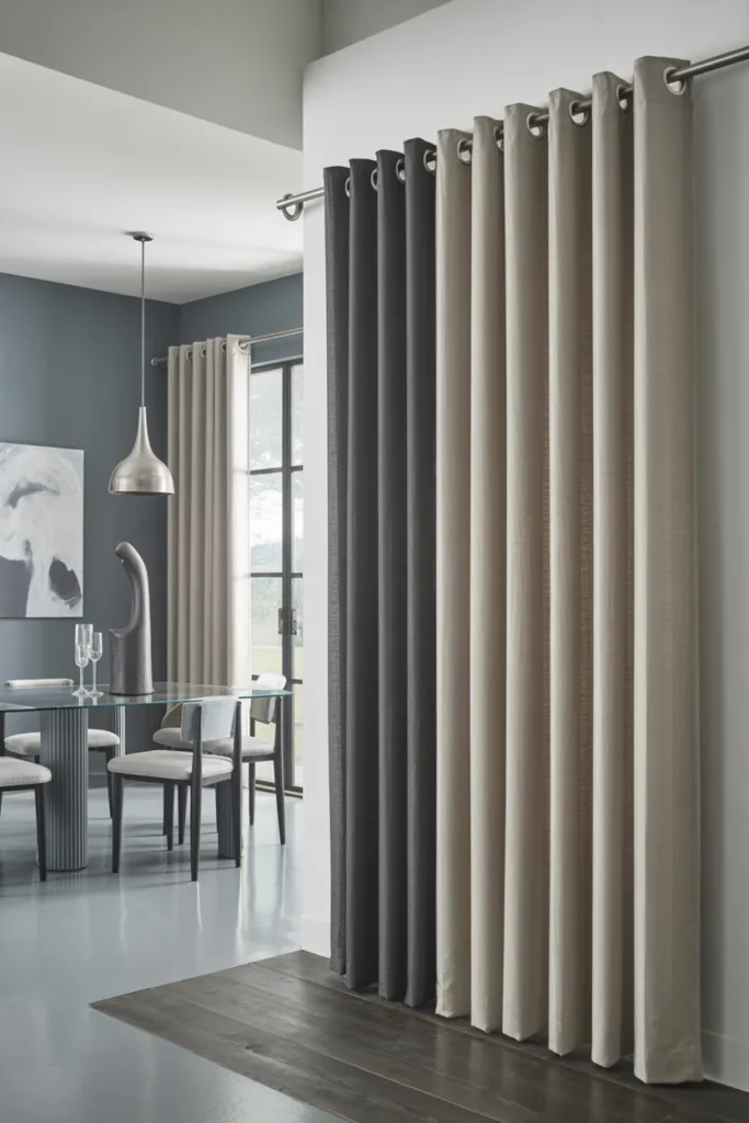 Grommet Curtains For A Modern Edge