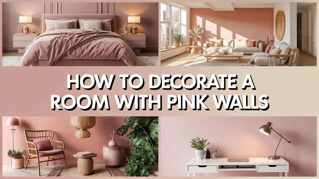 How to Decorate a Room With Pink Walls 1 How to Decorate a Room With Pink Walls