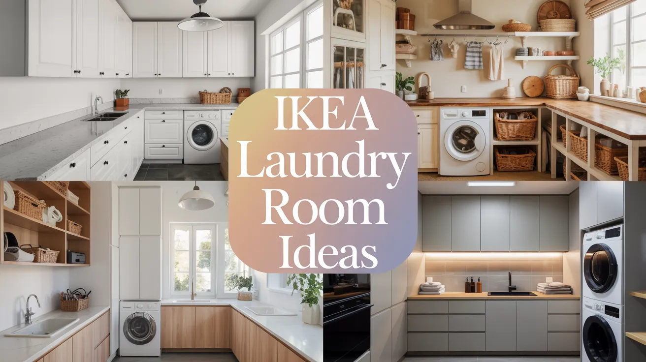 IKEA laundry room ideas