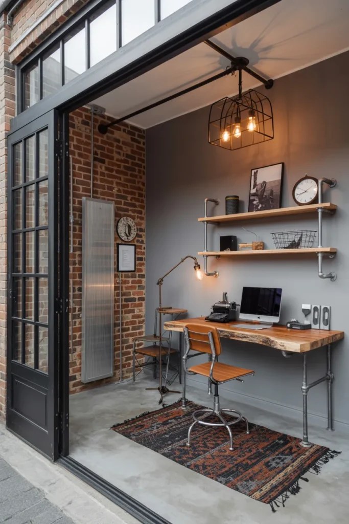 Industrial Touches – Grit Meets Function with Modern Edge