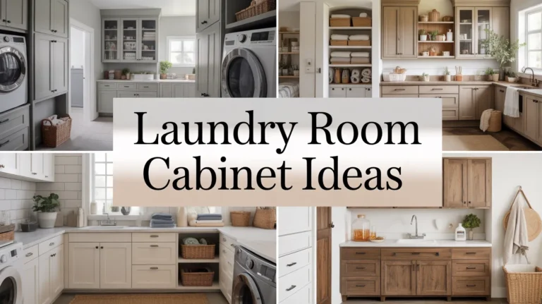 Laundry Room Cabinet Ideas