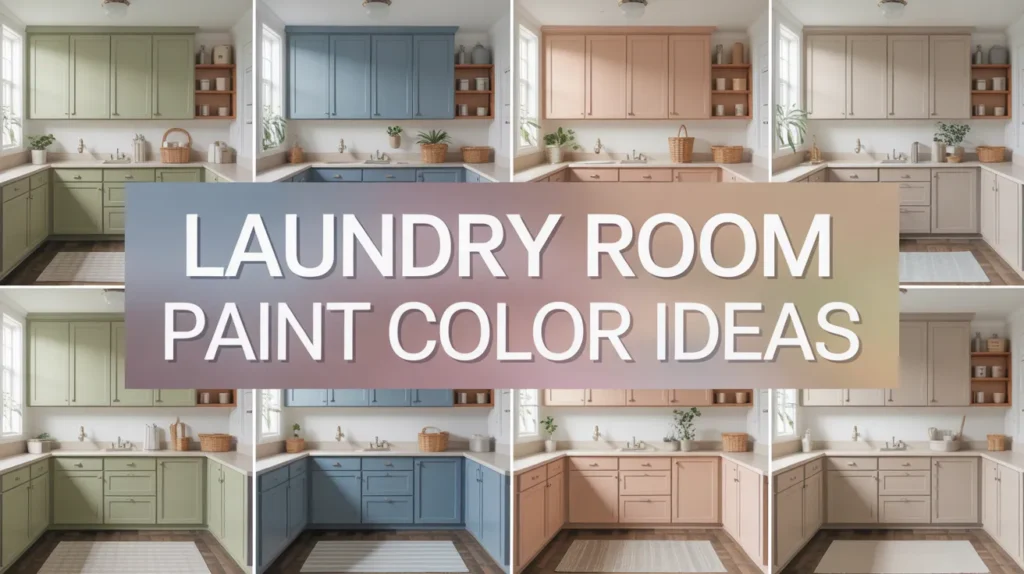 23 Laundry Room Paint Color Ideas That Instantly Brighten Your Space 11 Laundry Room Paint Color Ideas