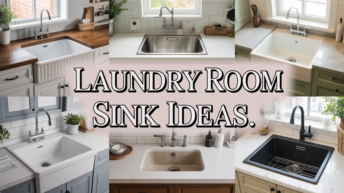 Laundry Room Sink Ideas