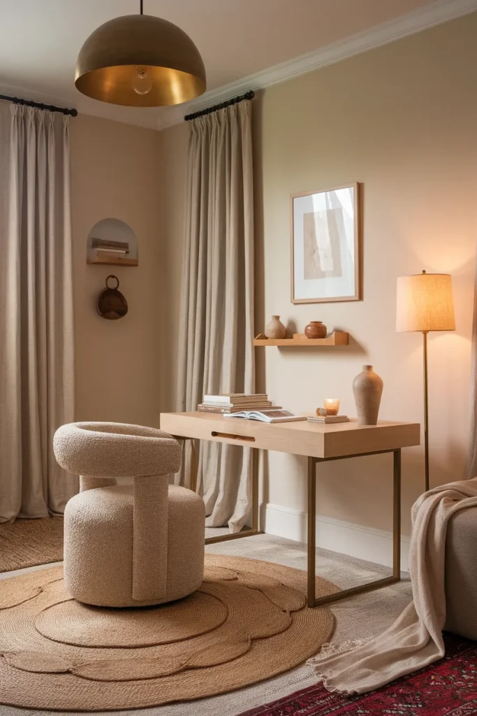 Layered Rugs for Texture and Warmth