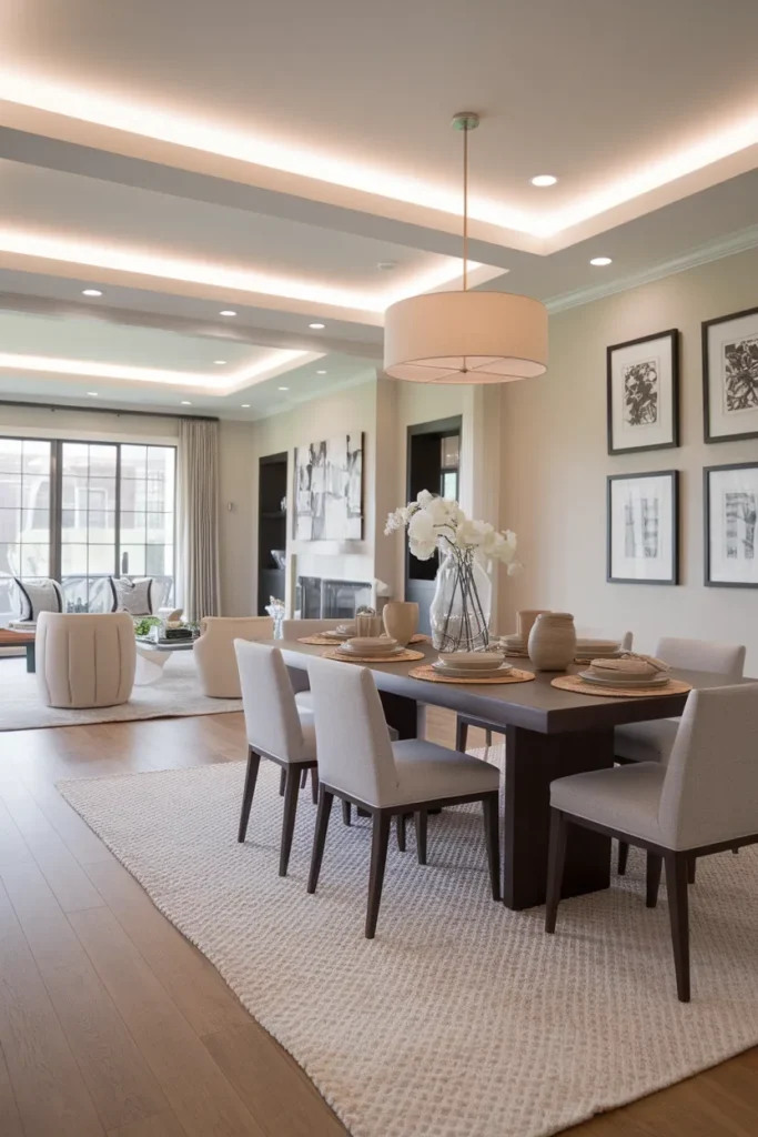 Layered Wool Rugs for Extra Comfort