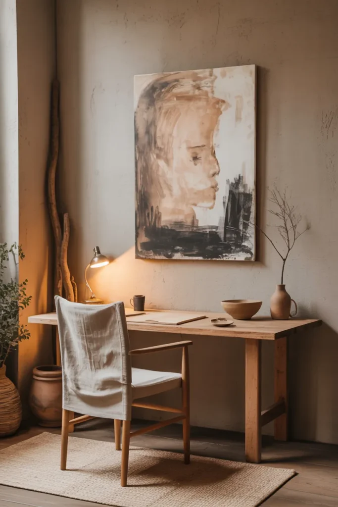 Let a Single Imperfect Artwork Guide the Mood